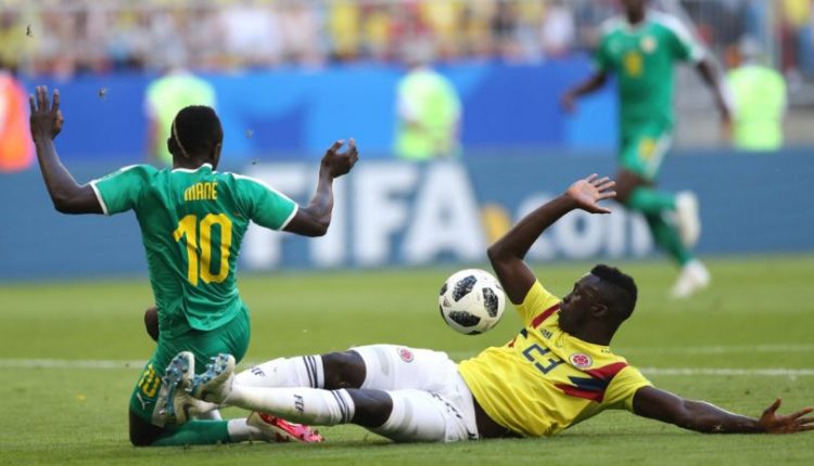 مباراة كولومبيا والسنغال