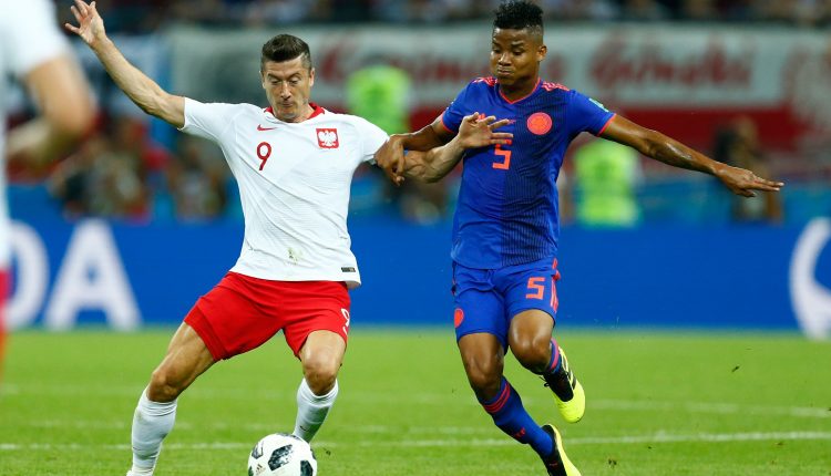 مباراة كولومبيا وبولندا