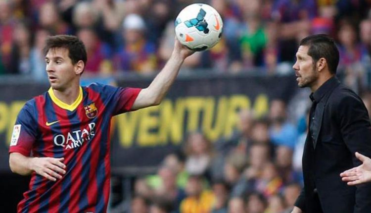 سيميوني وميسي