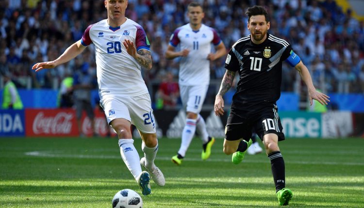 مباراة الأرجنتين وإيسلندا
