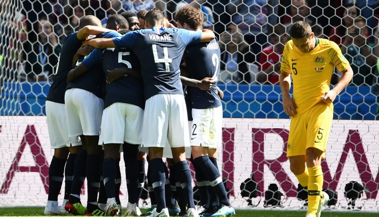 مباراة فرنسا وأستراليا