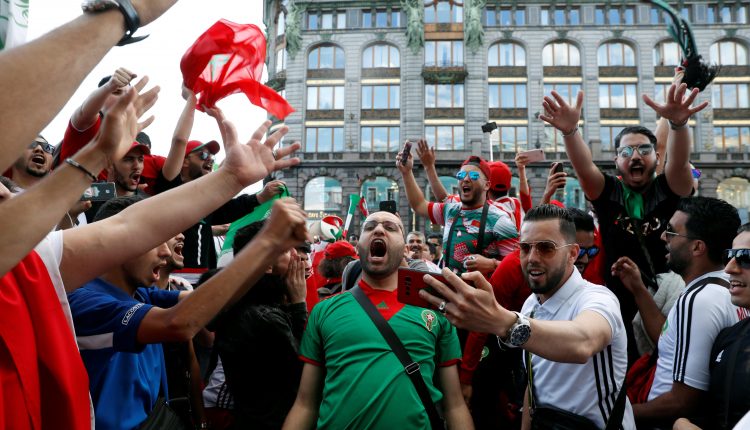 جماهير النغرب فى روسيا