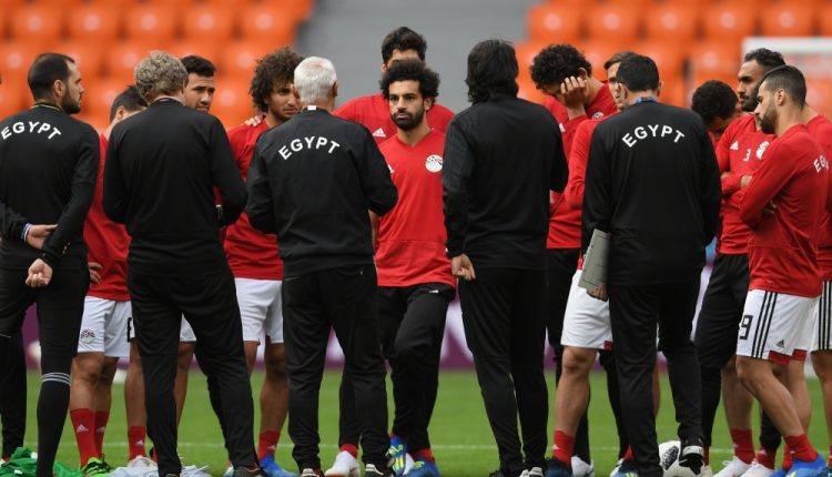تدريب منتخب مصر استعدادًا لأوروجواي