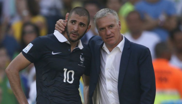 ديديه ديشامب و كريم بنزيمه