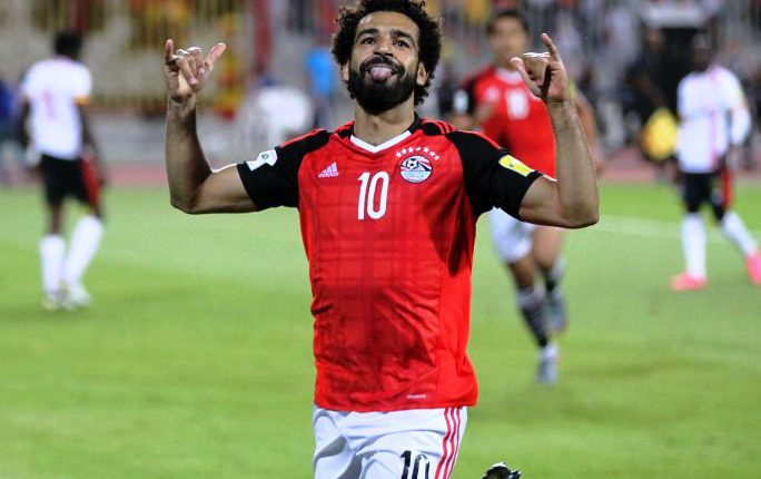 محمد صلاح لاعب منتخب مصر