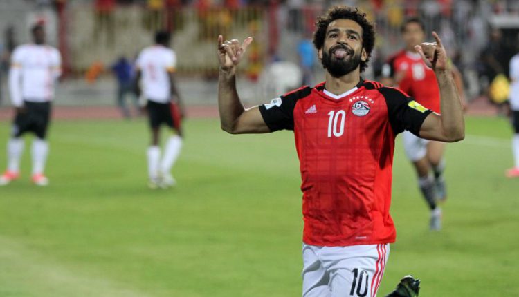 محمد صلاح لاعب منتخب مصر