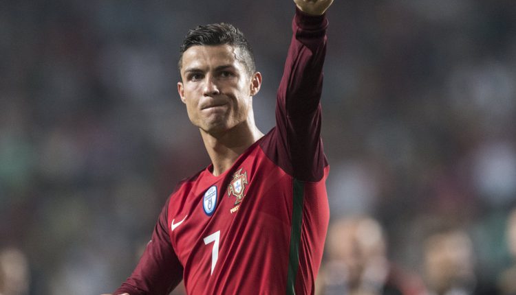 كريستيانو رونالدو لاعب منتخب البرتغال