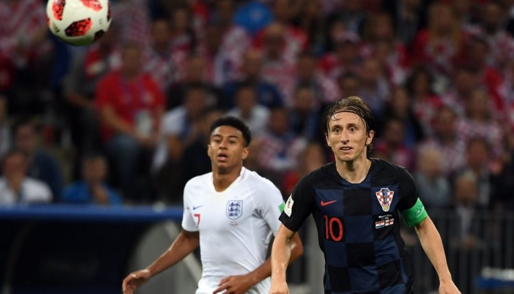 مباراة كرواتيا وإنجلترا