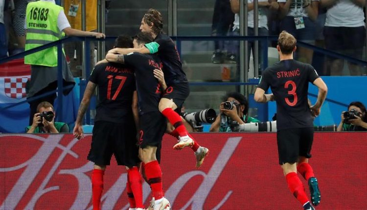 مباراة كرواتيا والدنمارك