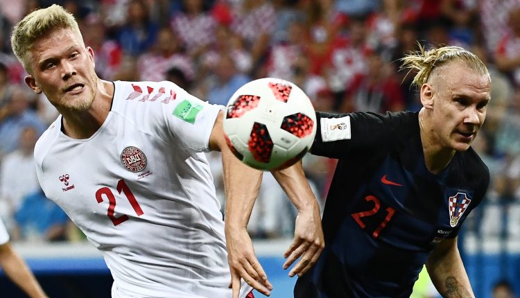 مباراة كرواتيا والدنمارك