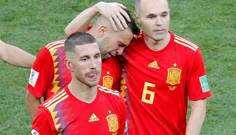 مباراة روسيا وإسبانيا