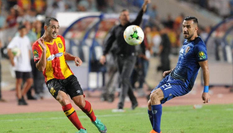 علي معلول في مباراة الأهلي والترجي