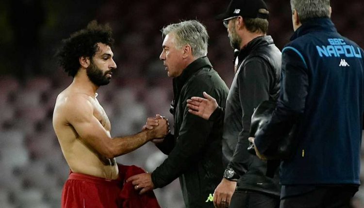 أنشيلوتي ومحمد صلاح