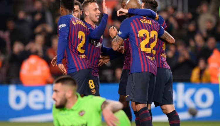 برشلونة وليفانتي