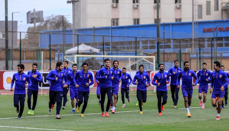 تدريبات الأهلي