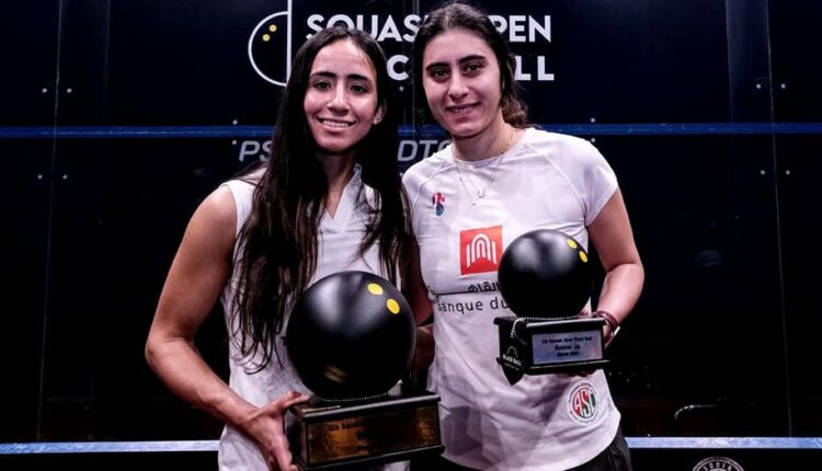 الاسكواش -نور الشربيني ونوران جوهر