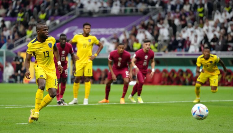 ملخص مباراة الإكوادور وقطر