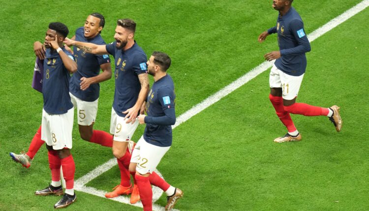 مباراة فرنسا