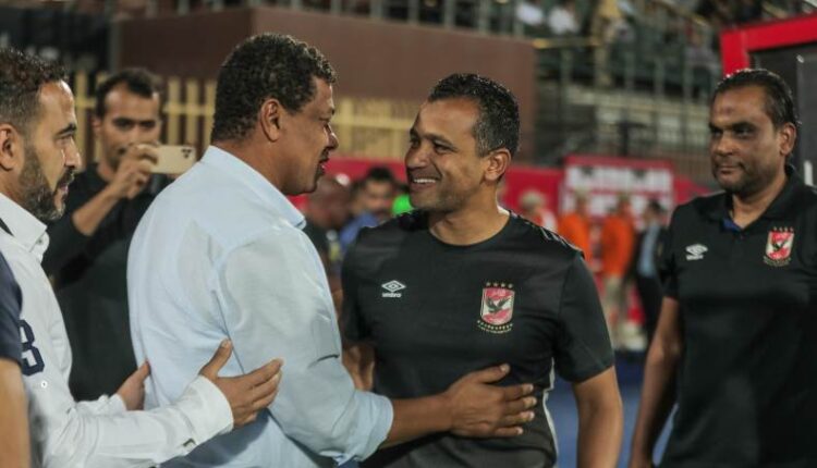 علاء عبدالعال من مباراة سابقة ضد الأهلي