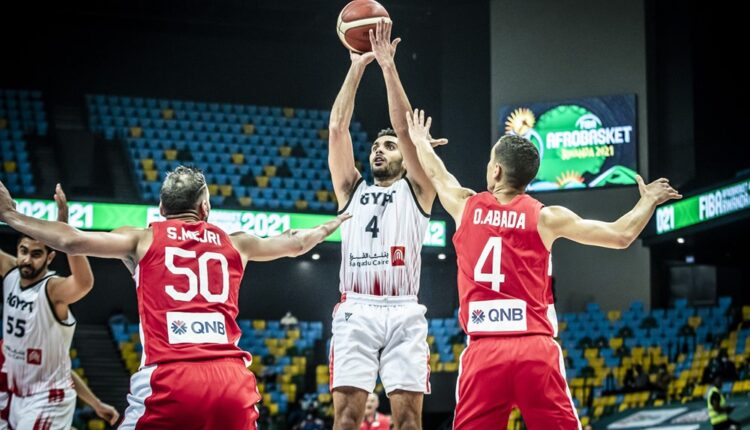منتخب مصر يفوز على تونس كرة السلة