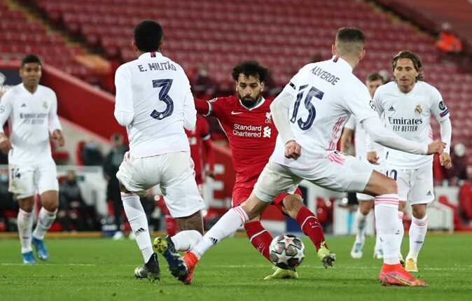 ليفربول ضد ريال مدريد في دوري أبطال أوروبا