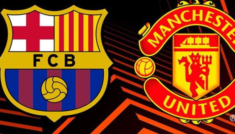برشلونة ضد مانشستر يونايتد