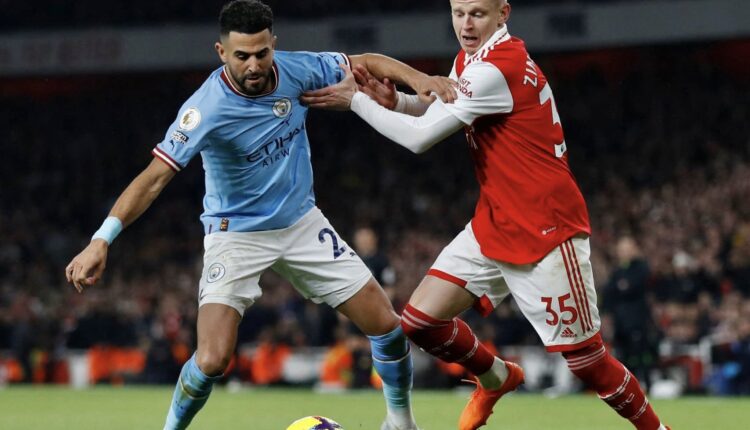 مباراة مان سيتي ضد أرسنال في الدوري الإنجليزي