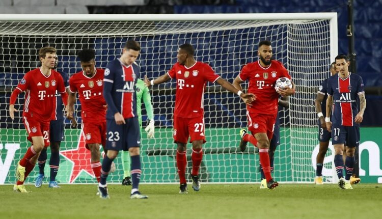 مباراة بايرن ميونخ وباريس سان جيرمان في دوري أبطال أوروبا