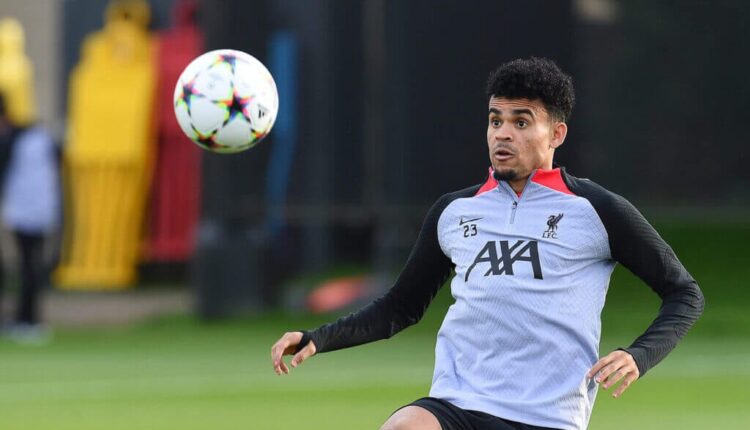 لويس دياز - تدريبات ليفربول