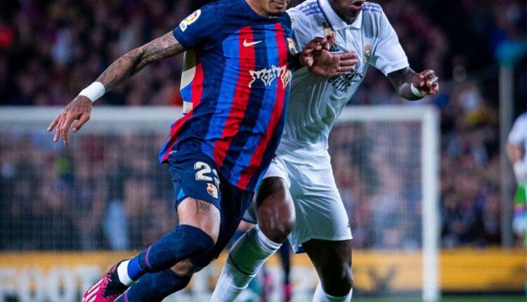 مباراة برشلونة وريال مدريد في الدوري الإسباني