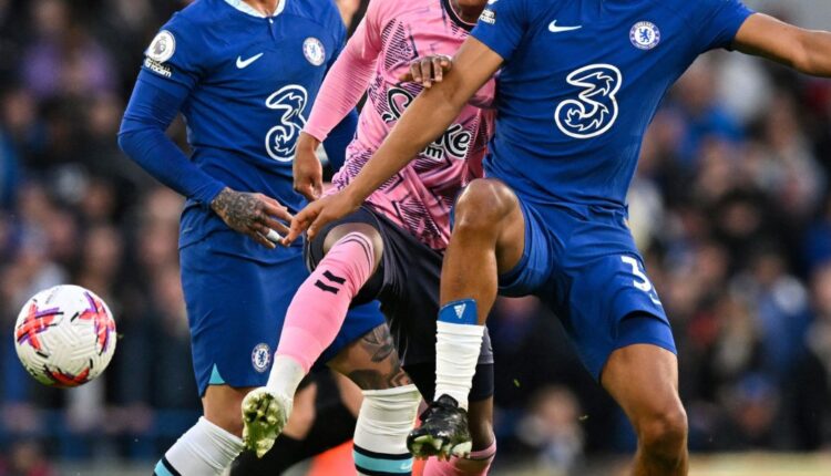 مباراة تشيلسي وإيفرتون في الدوري الإنجليزي.1