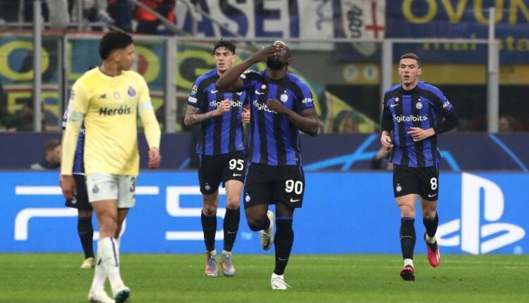 مباراة إنتر ميلان وبورتو في دوري أبطال أوروبا