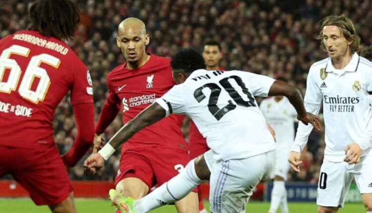 مباراة ريال مدريد وليفربول في دوري أبطال أوروبا