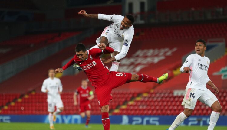 ميليتاو من مباراة ريال مدريد ضد ليفربول