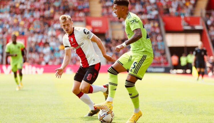 مباراة مانشستر يونايتد وساوثهامبتون في الدوري الإنجليزي - صورة أرشيفية