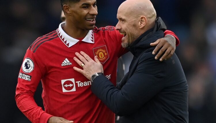 تين هاج مدرب فريق مانشستر يونايتد