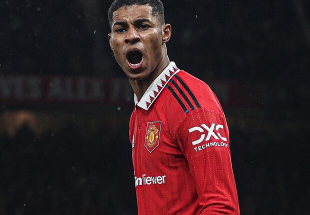 ماركوس راشفورد لاعب مانشستر يونايتد