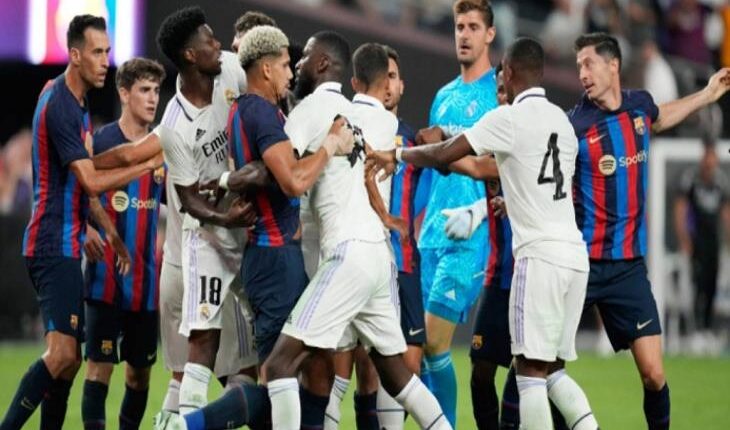 ريال مدريد وبرشلونة في بطولة كأس ملك إسبانيا