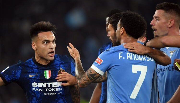 إنتر ميلان ولاتسيو في الدوري الإيطالي