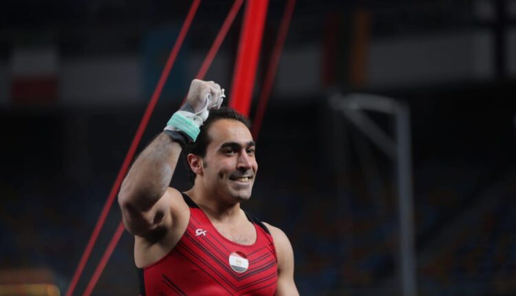 علي زهران لاعب الجمباز