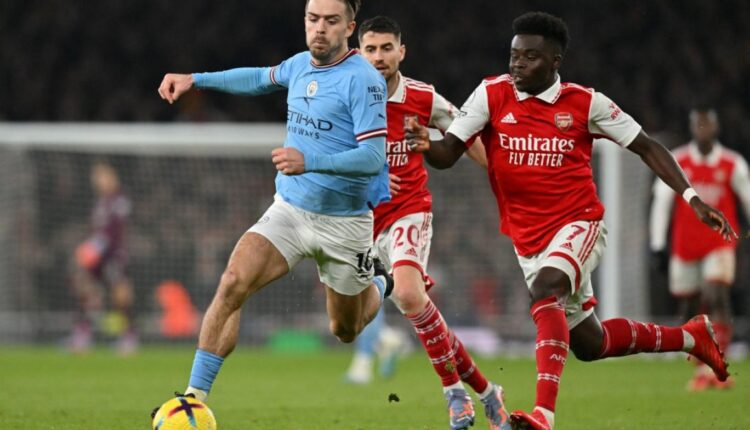 مان سيتي ضد أرسنال في الدوري الإنجليزي