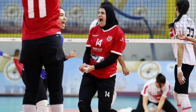 مي غزال لاعبة سيدات طائرة الأهلي