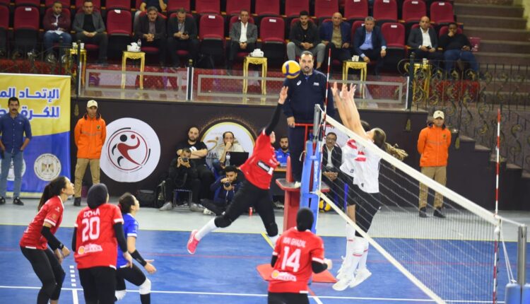 الأهلي والزمالك - كرة طائرة