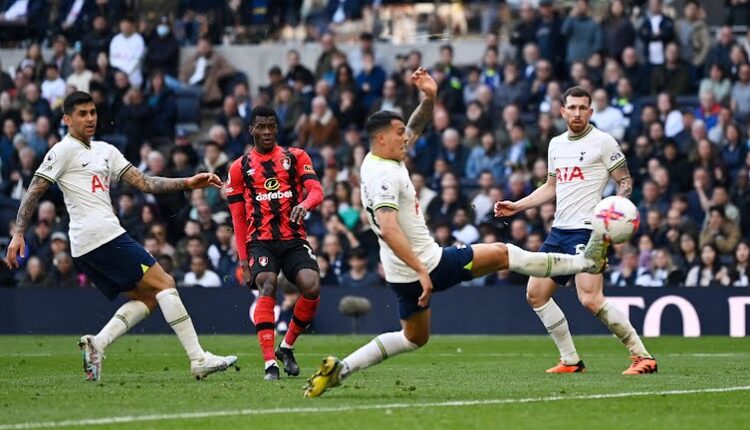 مباراة توتنهام وبورنموث في الدوري الانجليزي