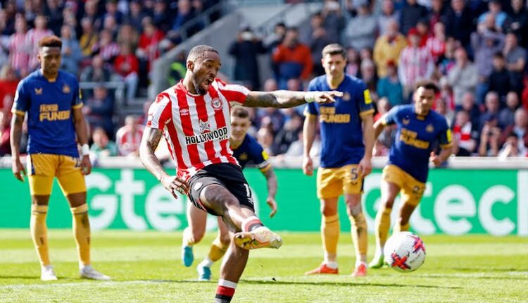 مباراة نيوكاسل وبرينتفورد في الدوري الإنجليزي