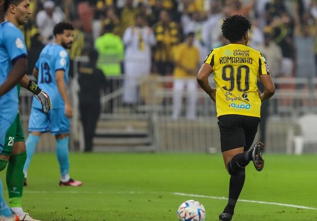 مباراة الاتحاد والباطن في الدوري السعودي