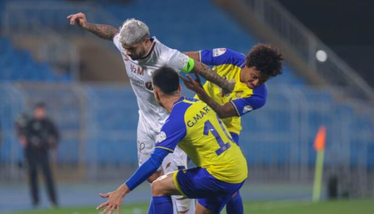 النصر ضد الشباب - دوري روشن السعودي