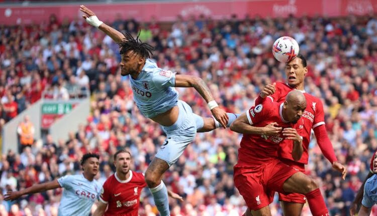 مباراة ليفربول وأستون فيلا في الدوري الإنجليزي