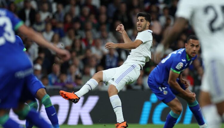 أسينسيو من مباراة ريال مدريد وخيتافي