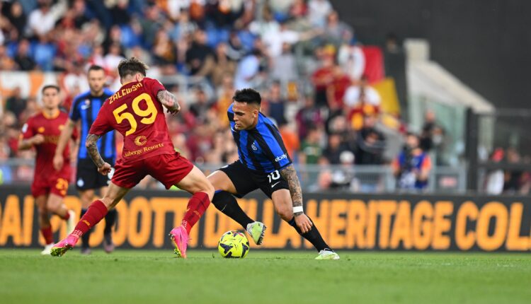 إنتر ميلان وروما في الدوري الإيطالي